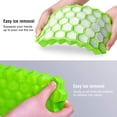 thumbnail image 4 of Bandejas para cubitos de hielo con tapas, paquete de 2 74 cubitos de hielo, gel de sílice flexible y sin BPA con tapa extraíble Bandejas para cubitos de hielo para bebidas frías, 4 of 5