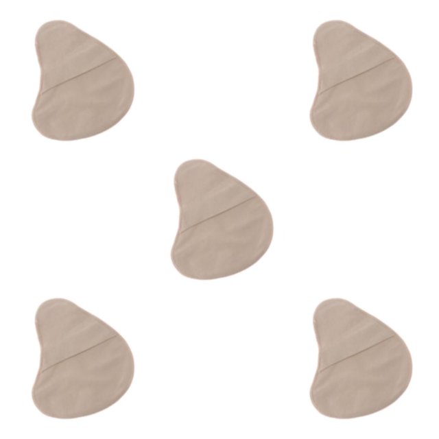 Maytalsory Poche de Protection Faux Seins Couverture pour Formes de Seins Post-Mastectomie en Silicone Rignt L 5Set