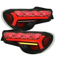 thumbnail image 3 of Rear Driver & Passenger Side LED Tail Lights Assembly Tube Bar Compatible/Replacement For Toyota 86 FRS 2012-2020 / Subaru BRZ 2012-2020, 3 of 22