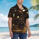 thumbnail image 3 of Balery Classical Golden Casino Camisas hawaianas de manga corta para hombre, camisas playeras de corte holgado, camisas de vacaciones con botones,Medium, 3 of 7