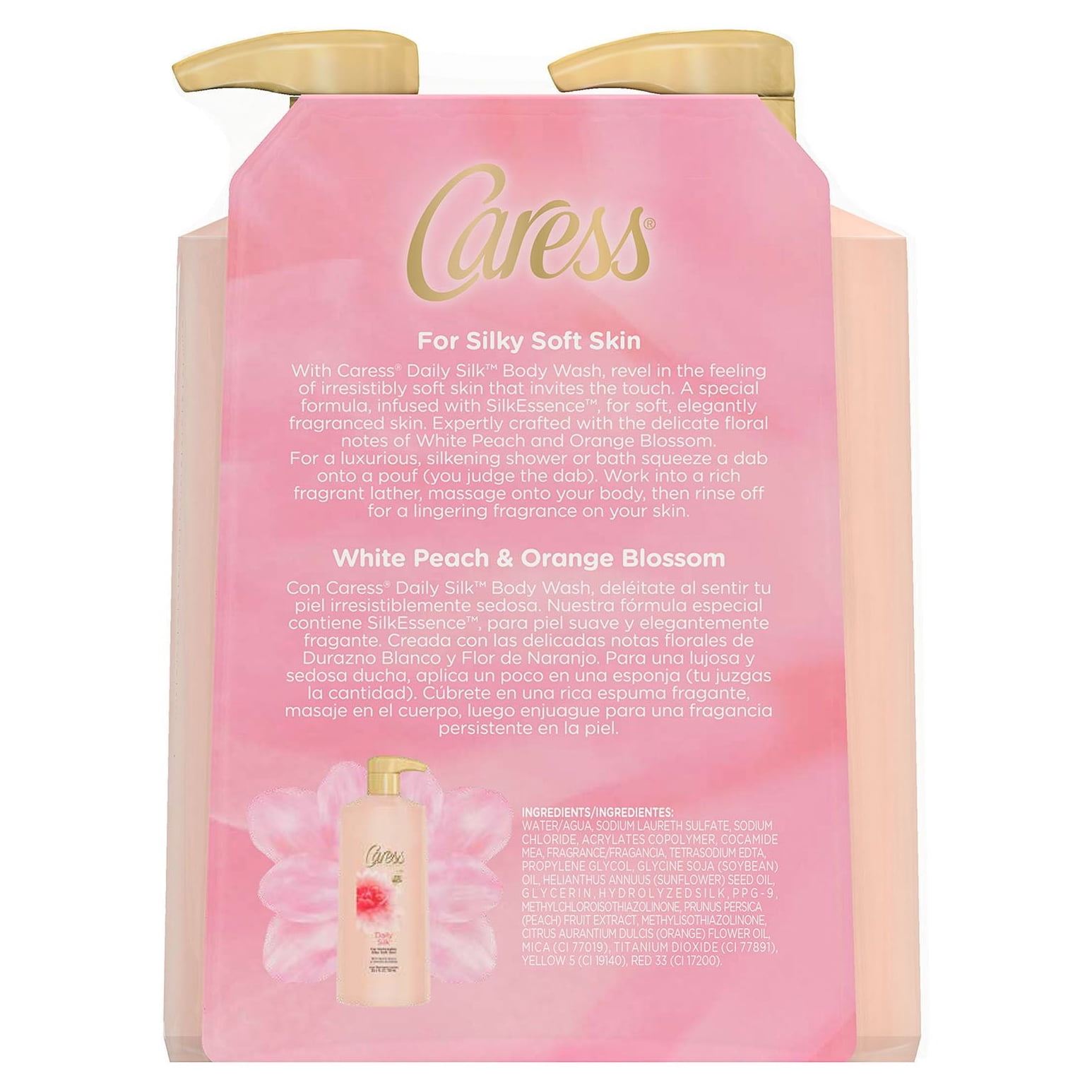 Caress Daily Silk Body Wash (25.4 fl. oz., 2 pk.)