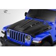 thumbnail image 2 of 2007-2018 Jeep Wrangler JK Carbon Creations Avenger Hood - 1 Piece, 2 of 3