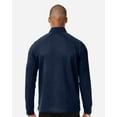 thumbnail image 3 of North End NE200 Men's Rhythm Waffle Quarter-Zip Pullover-Classic Navy-3XL, 3 of 6