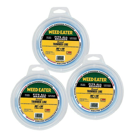 Weed Eater Trimmer 3 Pack .065