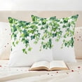 thumbnail image 3 of Outdoor Pillow Covers Pack of 2, Green Leaf Vine Waterproof Throw Pillowcase Cushion Cases, Country Leave Decorative Pillow Cover for Couch Sofa Home Bed Patio, 3 of 9