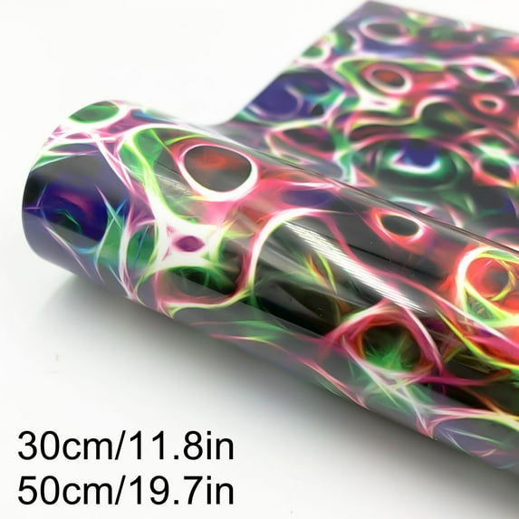 Wovilon Heat Transfer Paper Htv Vinyl Rolls Iron On Vinyl For Silhouette Easy To Cut Weed Durable Color