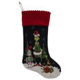 thumbnail image 1 of Grinch Decor Grinch Christmas Decorations Bathroom Grinch Christmas Decorations Christmas Decorative Socks Plush Christmas Socks Christmas Socks Kids Christmas Gift Bags Candy Socks Gift Bags, 1 of 6