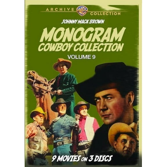 Monogram Cowboy Collection: Volume 9 (DVD), Warner Archives, Western