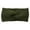 Army Green, variant on Soft Stretch Ear Warmer Headband Women Winter Cable Knit Headbands Hairbands