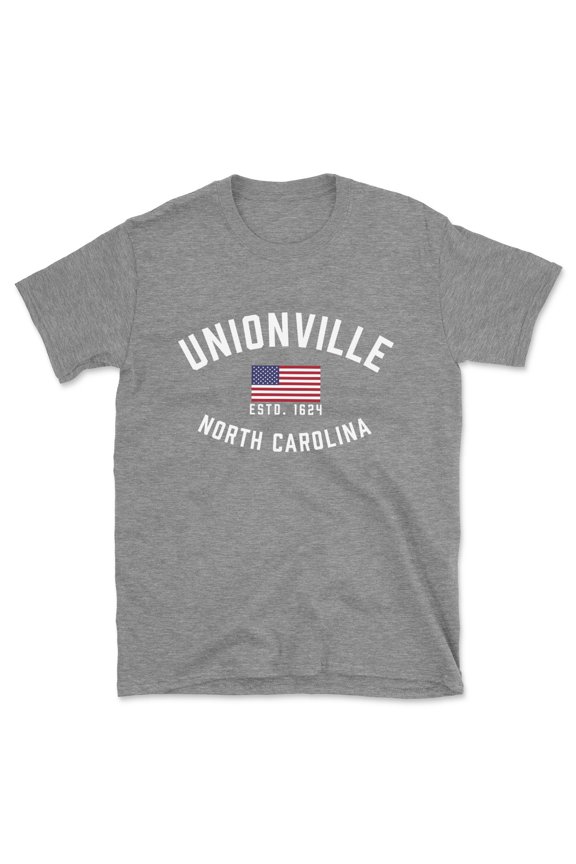 Unionville North Carolina Patriot Men's Cotton T-Shirt