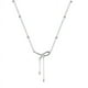 thumbnail image 3 of Collar de acero de titanio para mujer, cadena de clavícula de perlas de alta gama que combina con todo, diseño de nicho, joyería ligera de lujo, 3 of 6