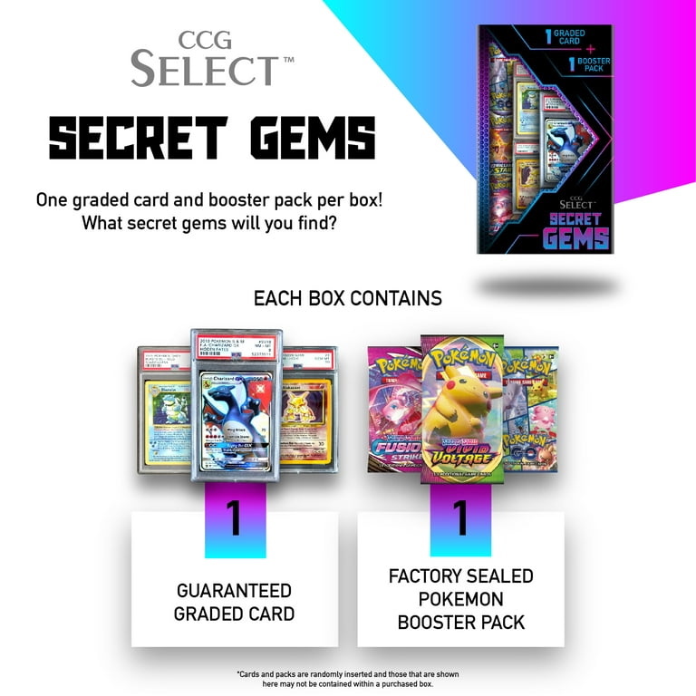 CCG Hobby Vintage TCG Premium Secret Gems Mystery Box | 1 Graded