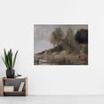 thumbnail image 2 of Imitator Of Corot Marsh At Bove Near Amiens Painting Extra Large XL Wall Art Poster Print, 2 of 3