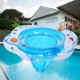 thumbnail image 4 of Juguete Acuático, 3 Colores Opcionales, Conveniente Para Almacenar, Inofensivo, Inflable, Seguro De Usar, Anillo De Natación Para Niños Para Todas Las Piscinas Para Bañarse, 4 of 7