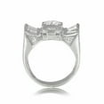 thumbnail image 2 of 2Ct Round Cut Lab-Created Women's Band Ring 14K White Gold Plated Silver, 2 of 4