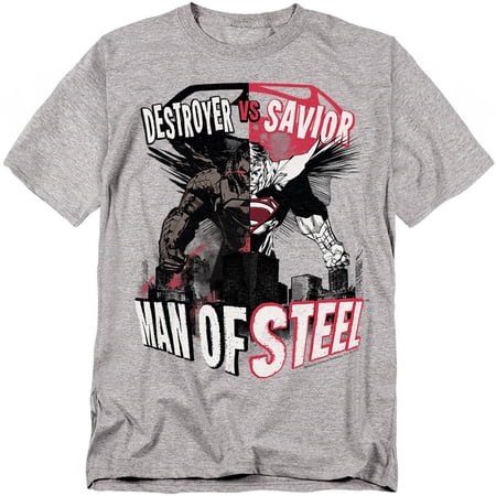 Man of Steel T-Shirt Good VS Evil Unisex Graphic Tee For Men & Women