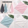 thumbnail image 3 of OUNONA 4 Pcs Absorbent Small Hand Towels Quick Dry Lanyard Design Assorted Color for Unisex, 3 of 8