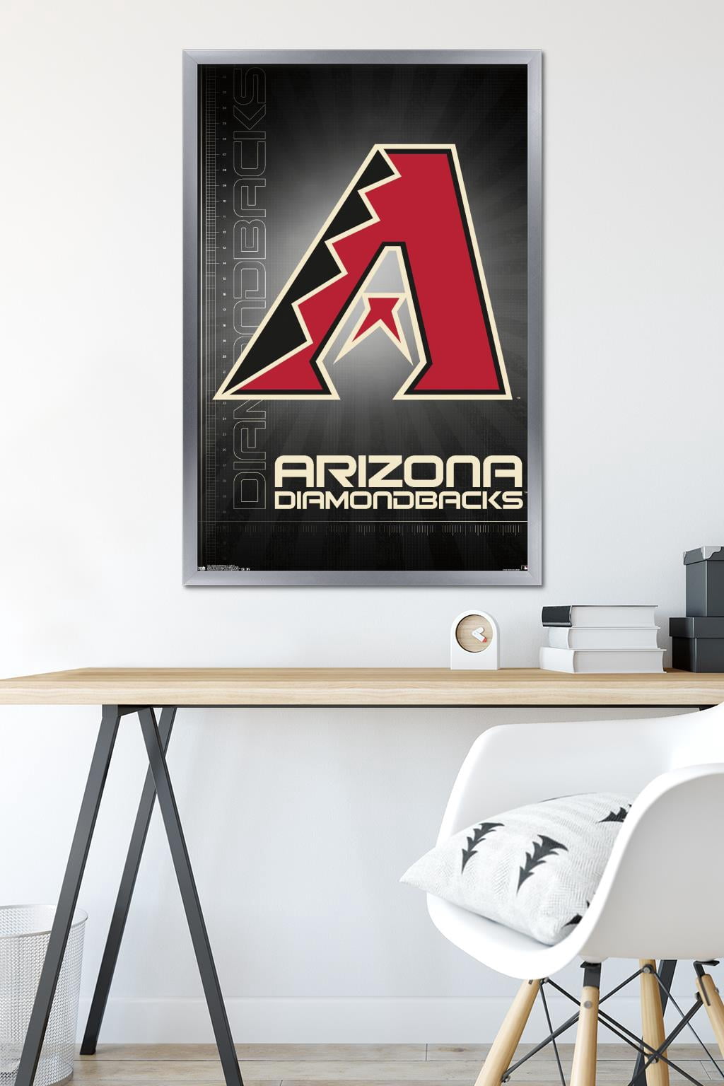 MLB Arizona Diamondbacks - Logo 16 Wall Poster, 22.375" x 34", Framed