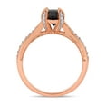 thumbnail image 4 of Everly Women's Diamond 14K Rose Gold Engagement Ring, 4 of 7