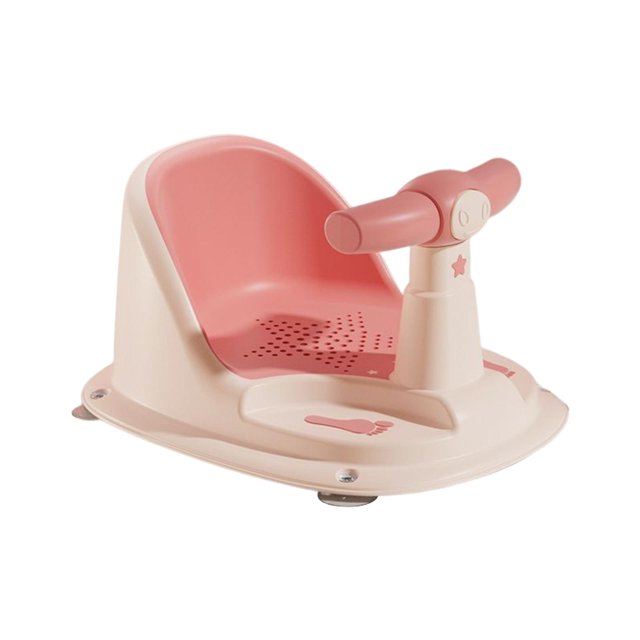 Suction Cup Bath Seat Bathtub Chair Backrest for Toddlers 6 Month & up Pink Zulema Asiento de baño