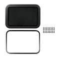thumbnail image 2 of Replacement, Weather Resistant Aluminum Alloy Frame RV Exit Window Ribbed Sealing Polished  for Caravan Motorhome, 2 of 7