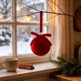 thumbnail image 6 of WDOBM Christmas Decorative Bows, Velvet Christmas Ball Hanging Ornament with Delicate Bow, Christmas Tree Bow, Velvet Christmas Bows for Home Decor Indoor, 6 of 6
