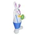 thumbnail image 4 of Irfora 6.23FT LED Pascua Saludando Conejo Inflable Iluminado Pascua Inflable Conejo Feliz Forma de Huevo Decoración Invierno Hogar Explotar Patio Césped Inflables Fiesta al aire libre Inflable Irfora Decoración inflable, 4 of 7