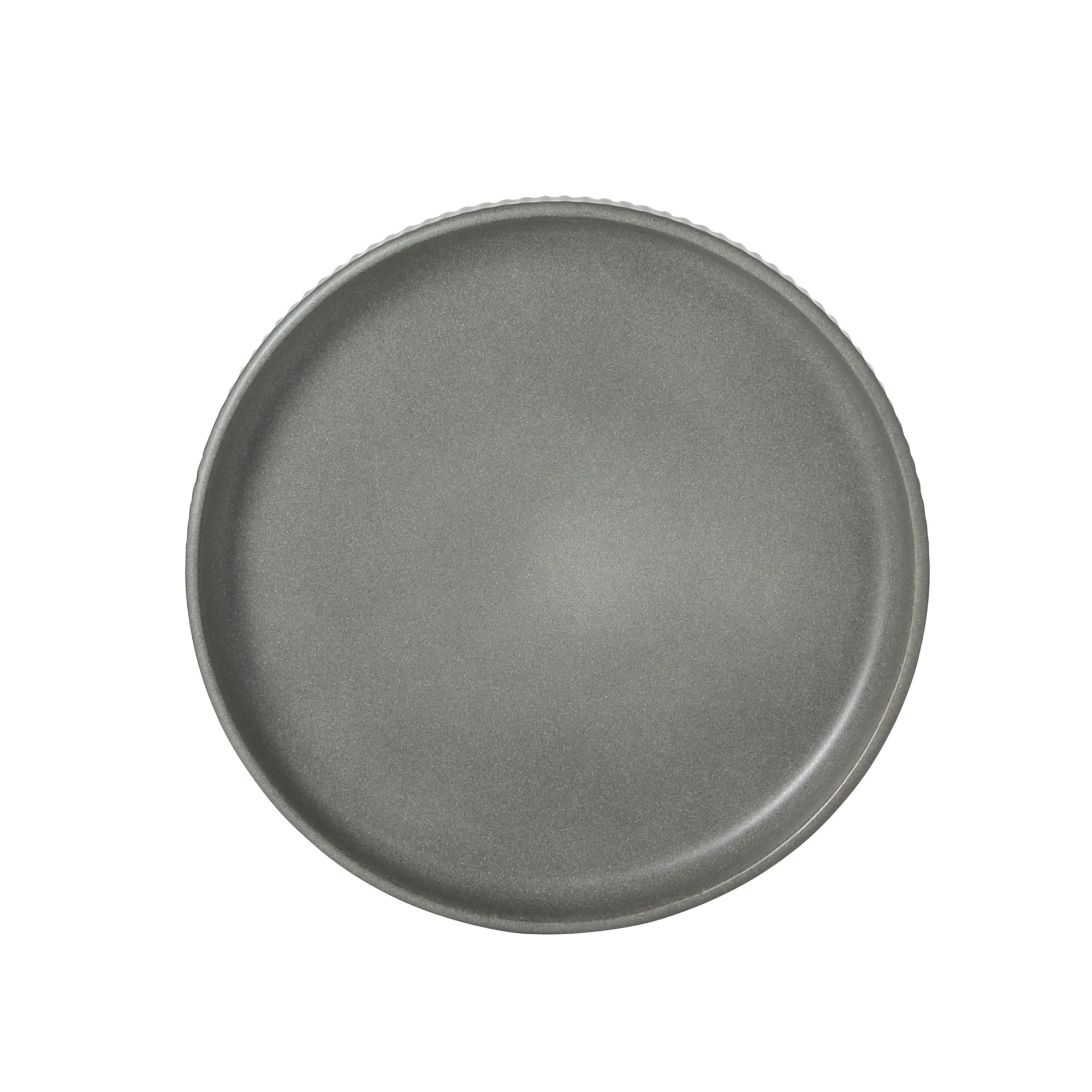 Gibson Elite Townscape Plates and Bowls 12 Piece Dinnerware Set - Grey