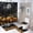 style-333, variant on Shower Curtain Sets with Rugs 4 Piece Pumpkins Patch Shower Curtain And Rugs Shower Curtain Set Happy Halloween Crazy Witches 12 Plastic Hooks for Bathroom Decor Set 72inch X 72inch