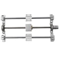 thumbnail image 2 of Horizontal 150/250/350mm T8 Dual Screw Rod Linear Rail Support Guide Set 250mm, 2 of 9