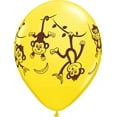 thumbnail image 5 of PMU 11 Inches Mischievous Monkeys Wrap Special Assortment Latex Balloons Pkg/25, 5 of 5