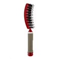 thumbnail image 3 of Peine de masaje del cuero cabelludo para hombre y mujer, cepillo de cerdas y nailon para desenredar el pelo rizado y húmedo, herramientas de peinado para salón de peluquería, 3 of 4