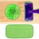 thumbnail image 2 of 1 paquete de almohadillas reutilizables para fregonas, almohadillas para suelos, limpieza profunda, 12 pulgadas, verde, 2 of 6