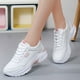 thumbnail image 2 of Zapatos Deportivos De Moda Para Mujer, Zapatos De Correr Bajos Con Cordones Versátiles, Zapatillas Antideslizantes Para Exteriores, 2 of 4