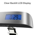 thumbnail image 2 of Báscula de equipaje colgante digital Zhivalor Portátil para viajes 110 libras con sensor de temperatura, 2 of 6