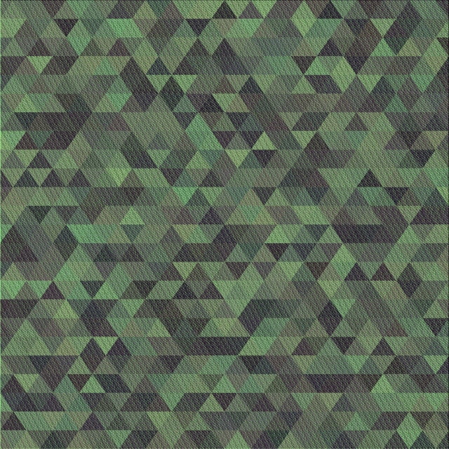 Ahgly Company Machine Washable Indoor Square Transitional Fall Forest Green Area Rugs, 6' Square