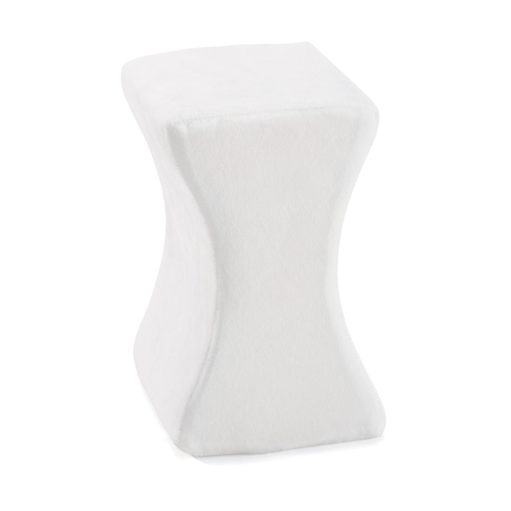 Cooling Gel Contoured Leg Pillow, White, One Size