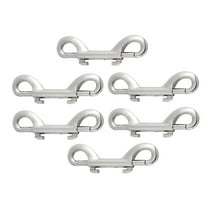 ULTNICE Metal Snap Hooks Double Ended Bolt Snap Hooks Zinc Alloy 6pcs