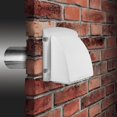 thumbnail image 3 of Everbilt Wide Mouth Dryer Vent Hood in White, 3 of 4