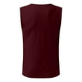 thumbnail image 4 of Vedolay Tank Tops Men Tank Top Casual Solid Color Gym Workout Tanks Cool Sleeveless Vests Basic Tee Breathable and Soft Slim T-Shirts(,3XL), 4 of 5