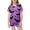 Z21-Purple1, variant on Weebloom Girls Halloween Loungewear Bat Print Soft Comfortable Cute Long Sleeve Top and Pants Toddler Girl Pjs 6-7 Years