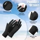 thumbnail image 2 of 2 pares de guantes de protección solar para mujer, guantes transpirables para montar al aire libre de verano, diseño de costura antideslizante sin dedos 565, 2 of 5