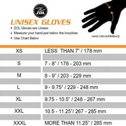 Zol Race Performance Cycling Gloves Half Finger Bike Gloves Gel Pad (XXLarge)