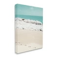thumbnail image 4 of Stupell Industries Footprints on Beach Shore Landscape Photography Gallery Wrapped Canvas Art Print Wall Art, 36 x 48, 4 of 8