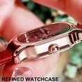 thumbnail image 4 of Montre Analogique à Quartz Rétro Décontractée pour Femmes, Petit Cadran Carré, Montre-Bracelet de Bureau, Cadeau, 4 of 8