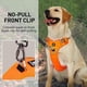 thumbnail image 3 of Sweater Dog Harness Orange M, 3 of 5