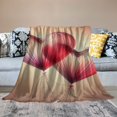 thumbnail image 2 of Orinice heart-shaped balloons, warm, lightweight blankets, soft blankets, suitable for all seasons - excellent feel, living room, sofa decoration, blankets - available in many sizes, 2 of 6