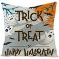 thumbnail image 1 of Up to 65% Off SMihono Halloween Pillowcase Printed Linen Cushion Cover Sofa Pillowcase, 1 of 1