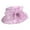 White, variant on Fgnfyis Women‘S Bridal Flower Fascinator Hat for Tea Party, Wedding & Beach - Women‘S Hats & Caps Hot Pink