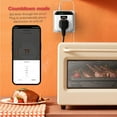 thumbnail image 4 of LOVEVER Smart WiFi Thermostat Socket Programmable Plug-in Temperature Controller App Voice Remote Control US Plug, 4 of 7